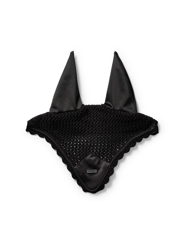 Equestrian Stockholm Plain Black Zirgausis
