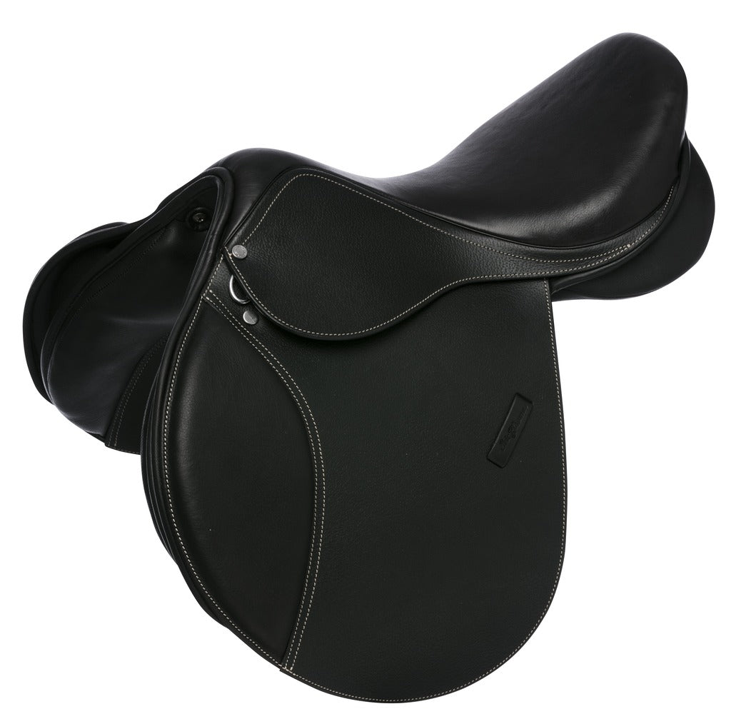 ERIC THOMAS FITTER Jumping saddle, grained leather