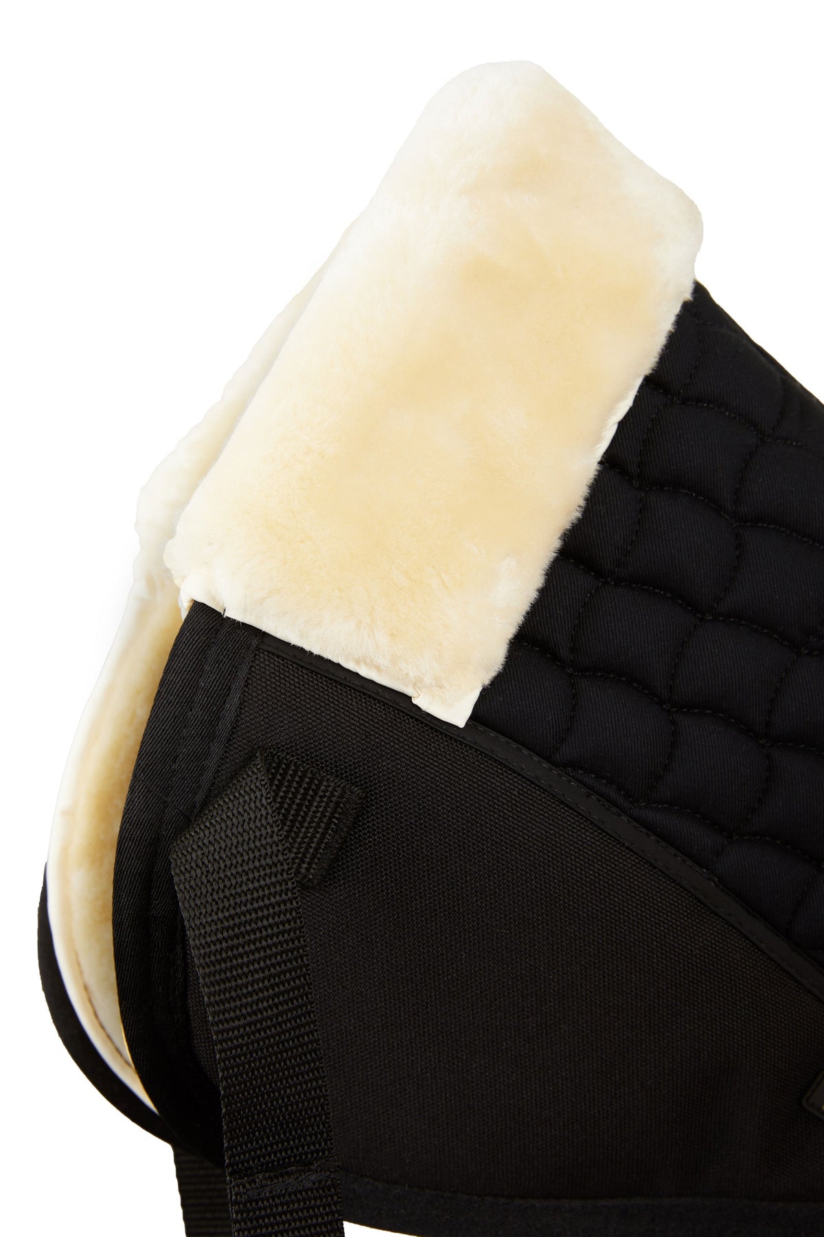 Horze Fux Fur Pad (Black)