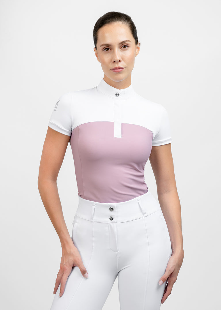 Maximilian Era Short Sleeve Show Shirt (Mauve)