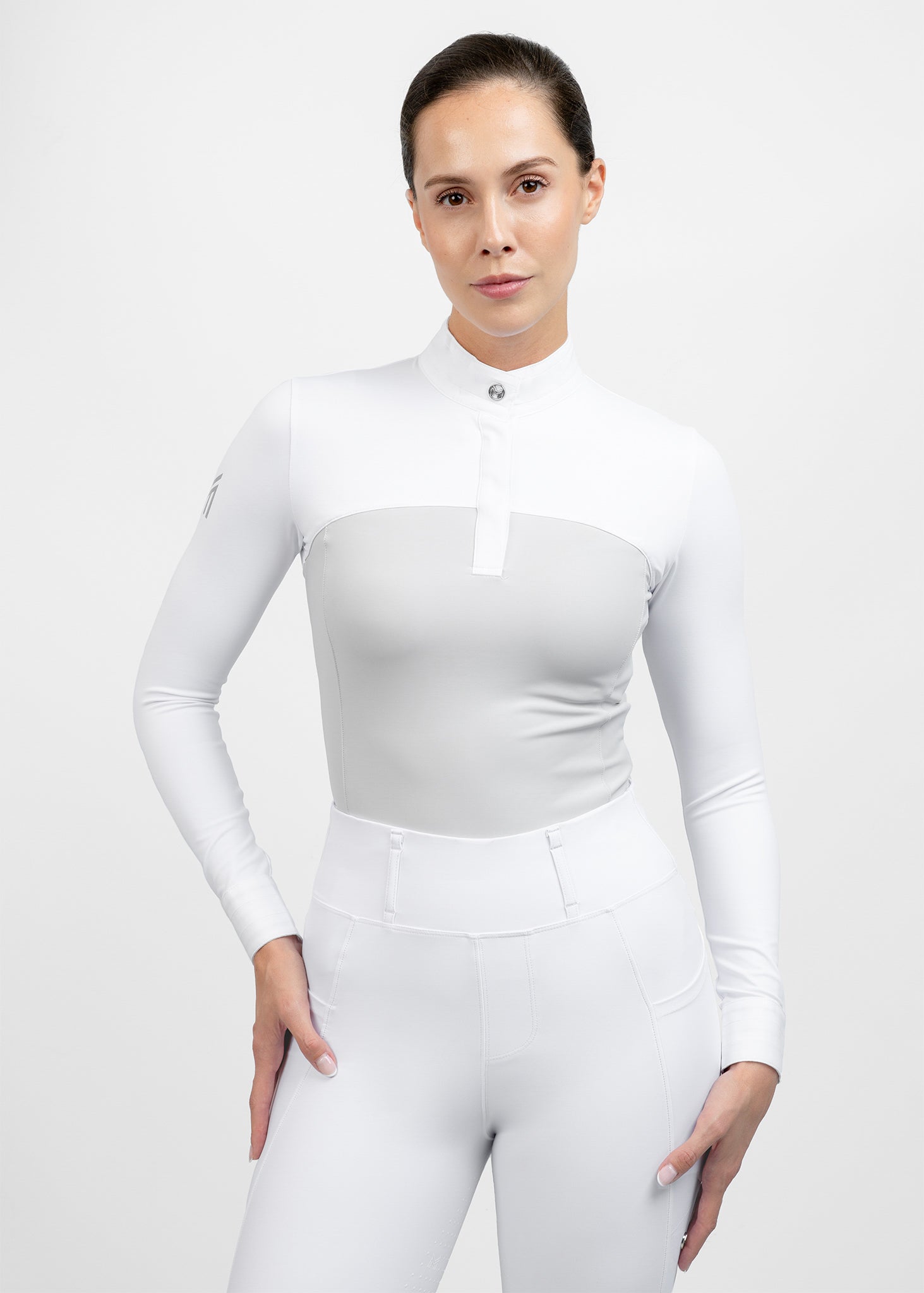 Maximilian Era Long Sleeve Show Shirt (Glacier)