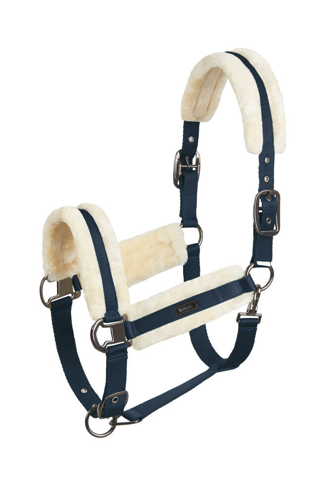 Horze Marquess Halter with Faux Fur Lining