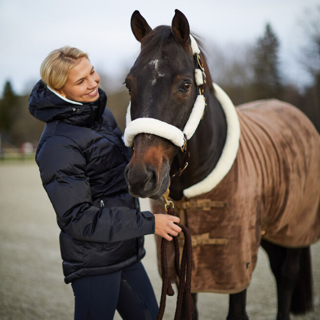 Horze Lincoln Halter with Fur