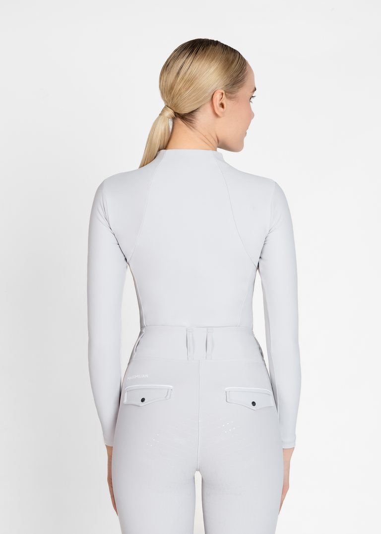 Maximilian Long Sleeve Base Layer (Glacier)
