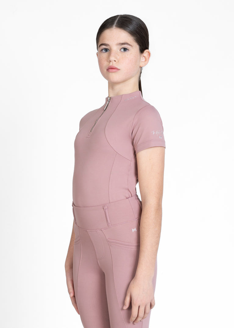 Maximilian YR Short Sleeve Base Layer (Rose Taupe)