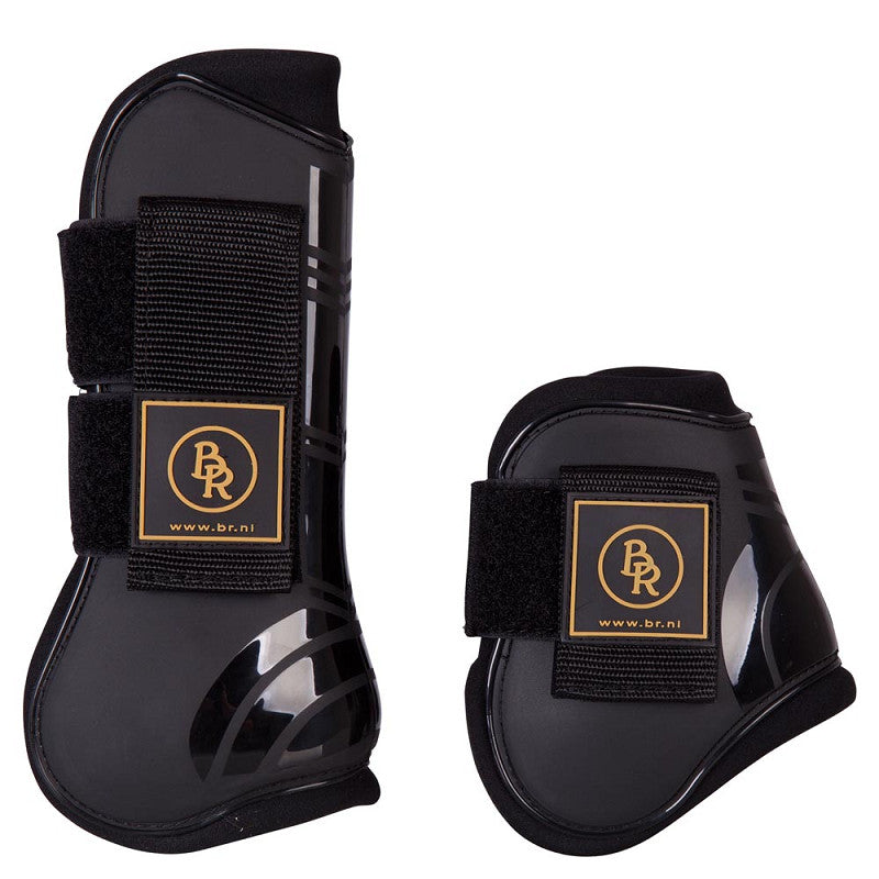 BR Set Tendon and Fetlock Boots Pro Tech (Black)
