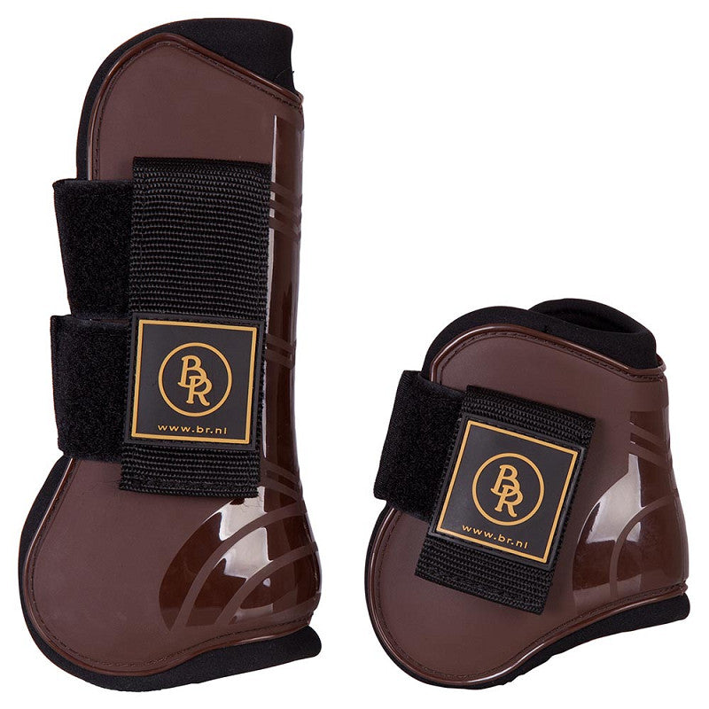 BR Set Tendon and Fetlock Boots Pro Tech (Brown)