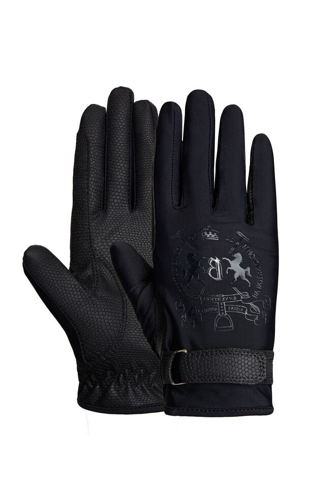 Laia Women's Riding Gloves with Logo Print