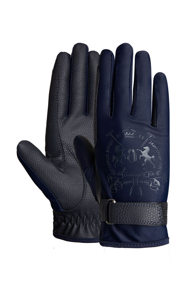 Laia Women's Riding Gloves with Logo Print