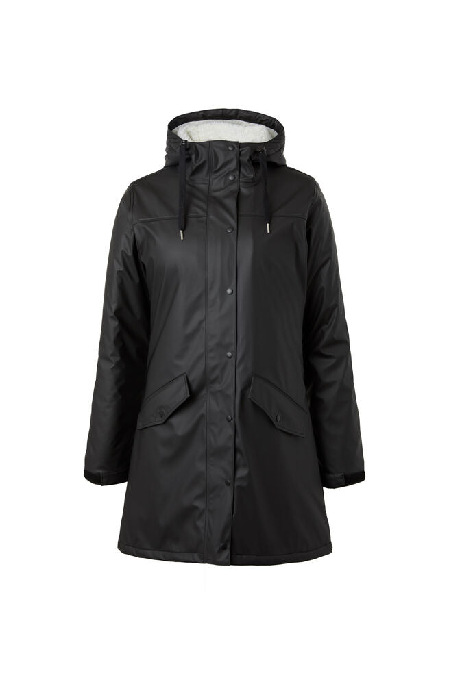 Billie Women's PU Rain Riding Jacket with Fleece