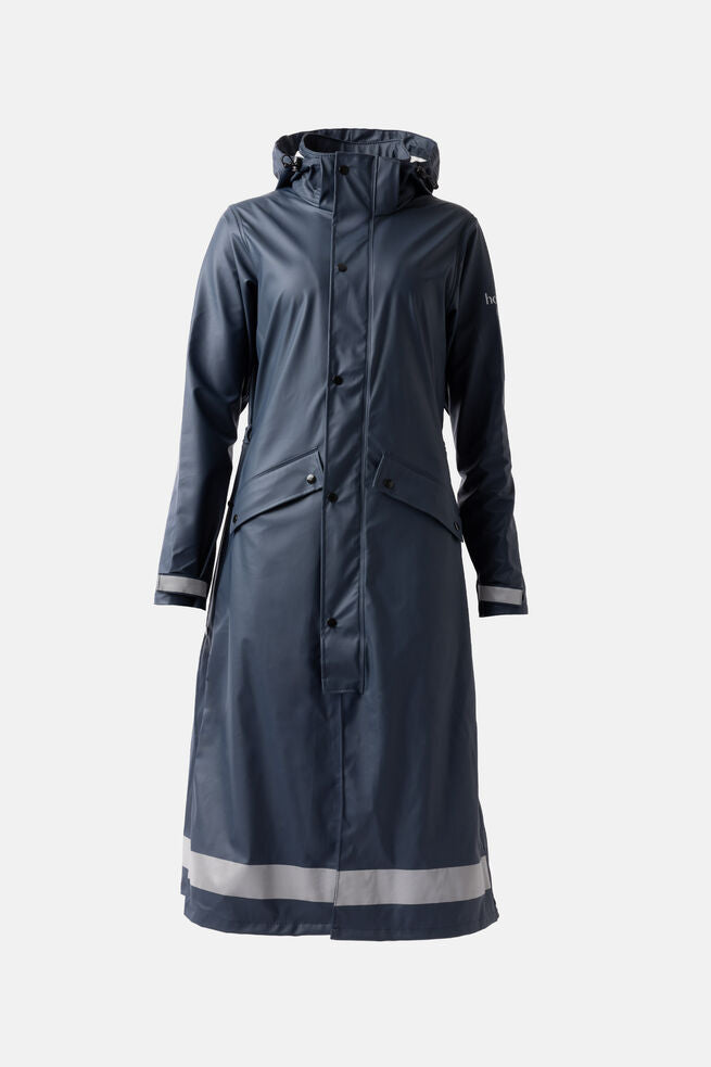 Horze Hazel Women's Long Raincoat with Slits