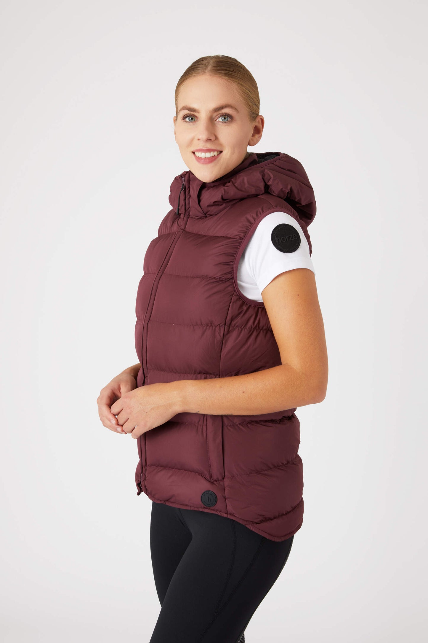 Horze Callie Women's Padded Riding Riding Vest with Hood