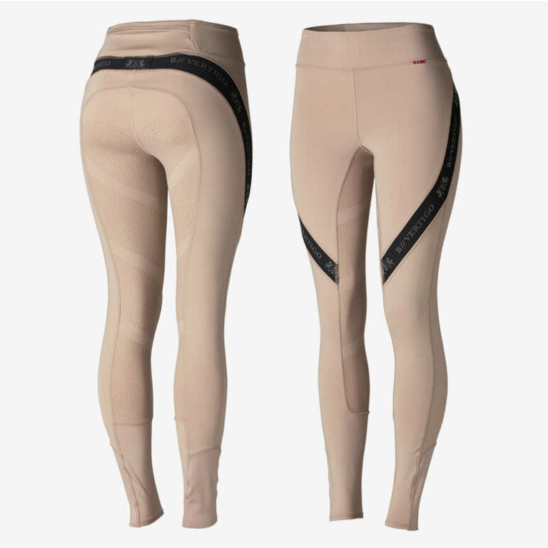 B Vertigo Jenny Women's Silicone Full Seat Riding Tights