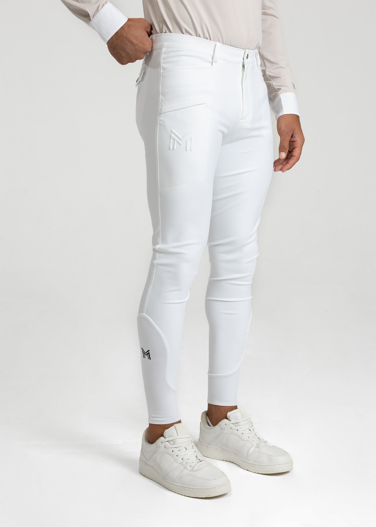 Maximilian Motion Breeches (White)