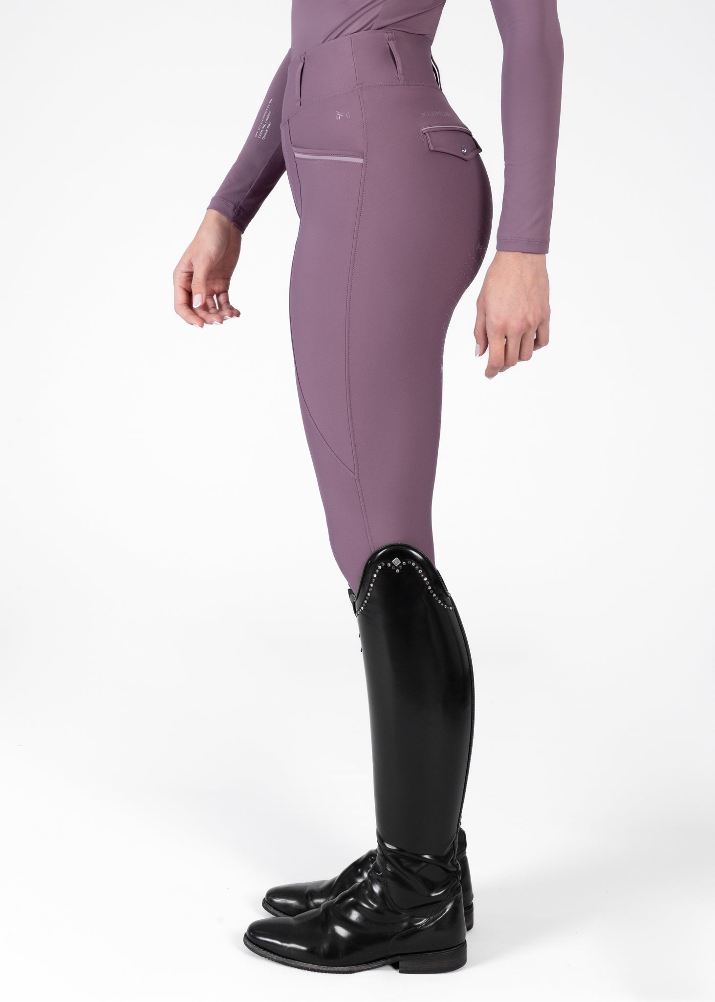 Maximilian Pro legingi (Plum)