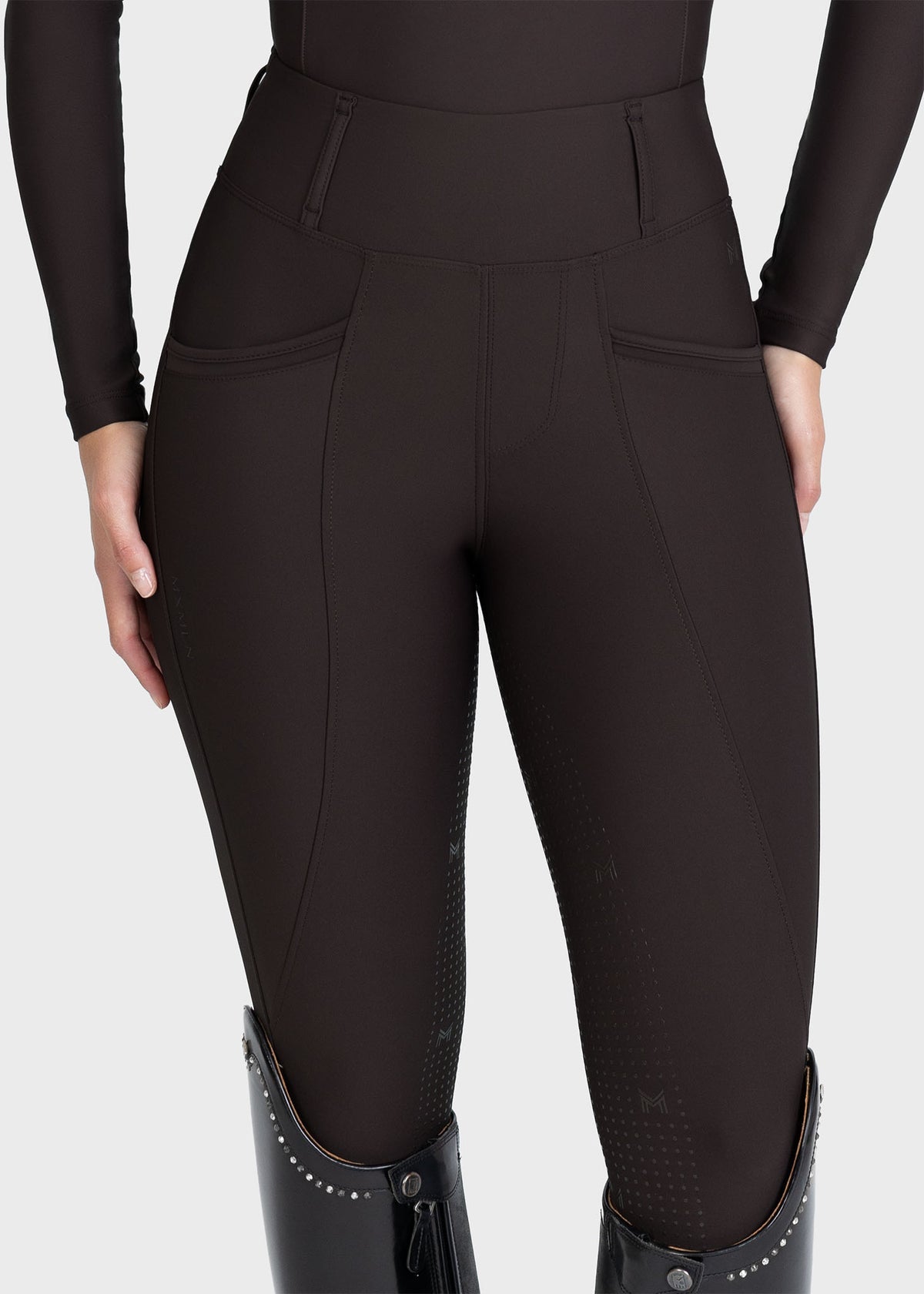 Maximilian Pro Riding Leggings (Espresso)