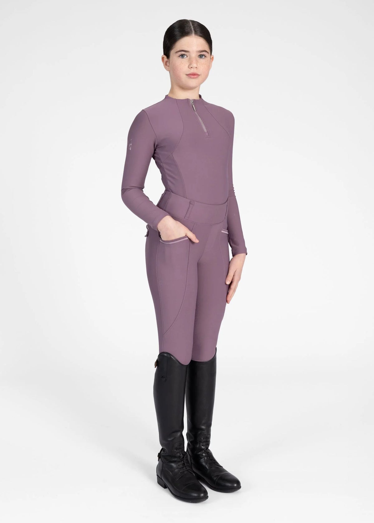 Maximilian YR Pro Riding Leggings (Plum)
