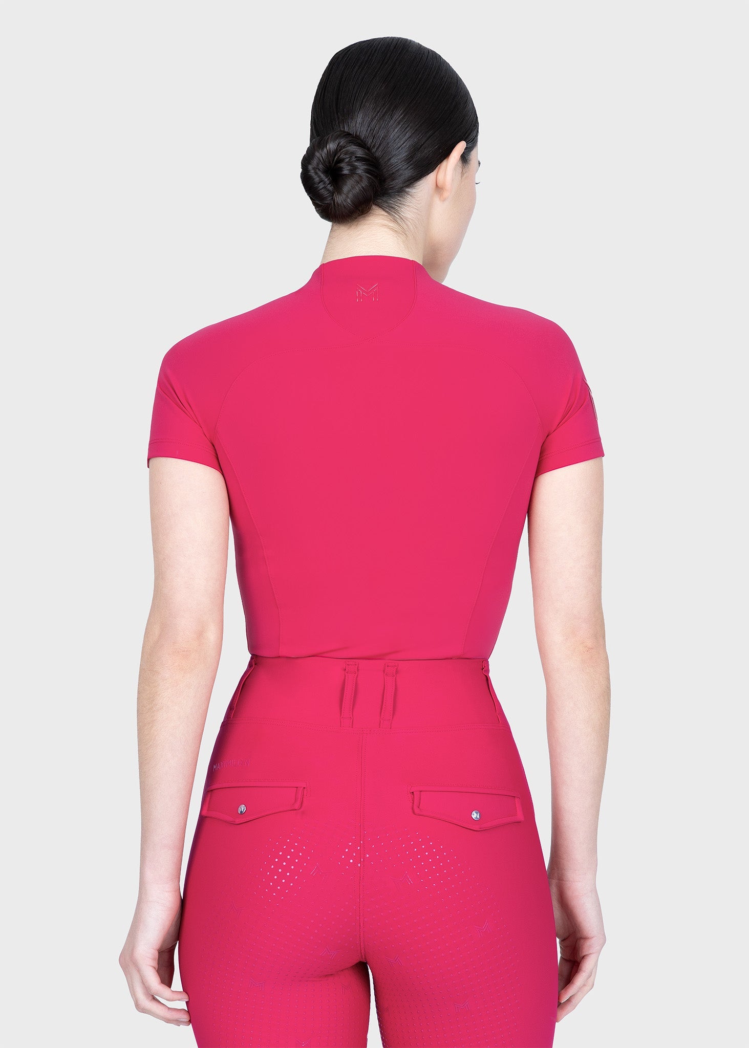 Maximilian Origin Short Sleeve Base Layer (Cranberry)