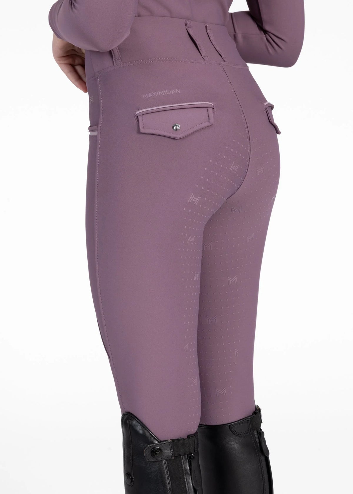 Maximilian YR Pro Riding Leggings (Plum)