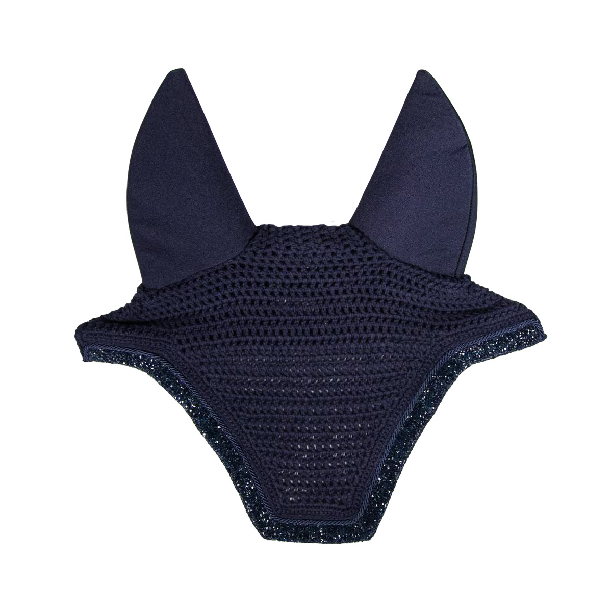 Kentucky Fly Veil Wellington Glitter Stone Soundless (Navy)