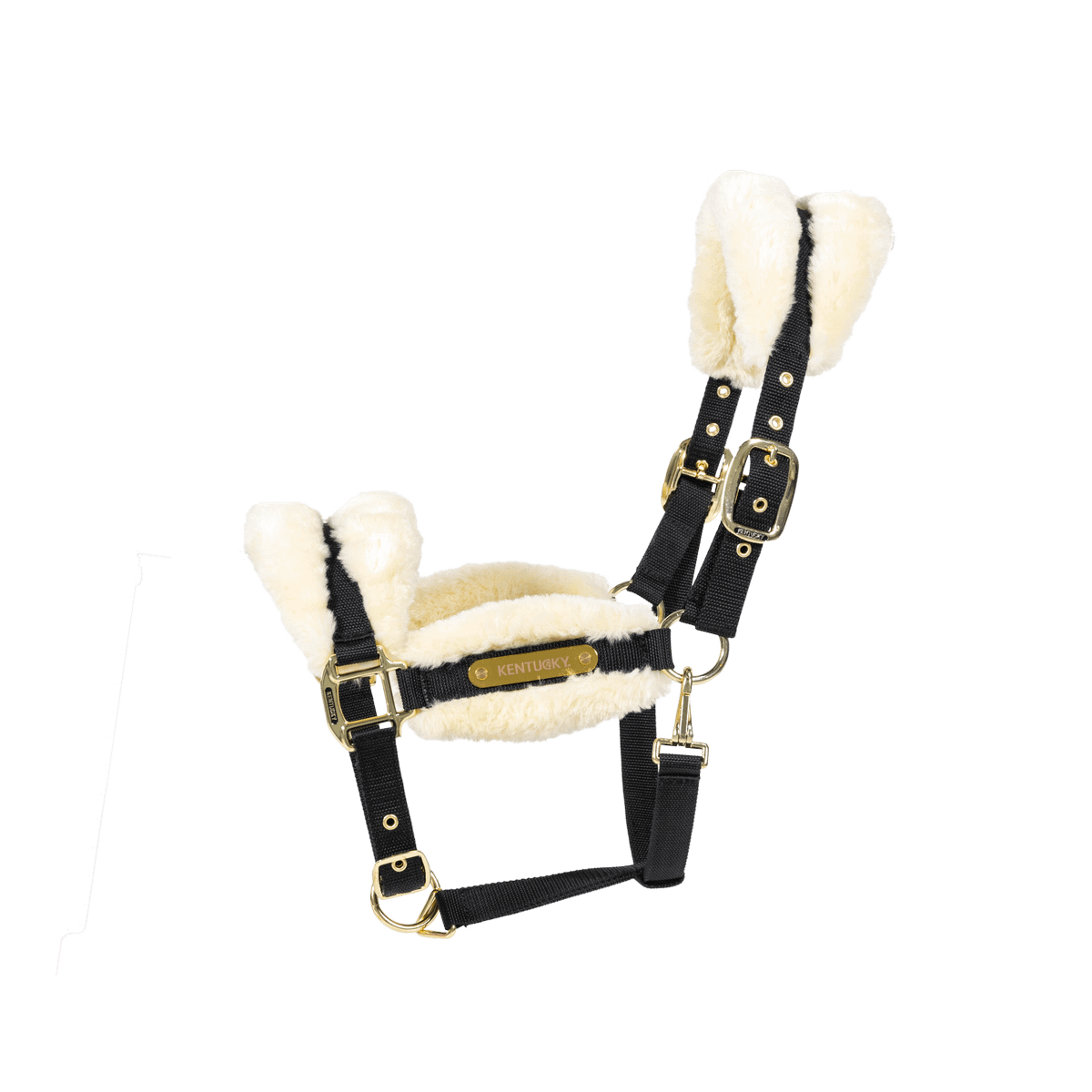 Kentucky Nylon Sheepskin Halter Soft