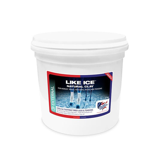 Equine America Like Ice māls – 2 kg dzesējošs māls kājām un cīpslām