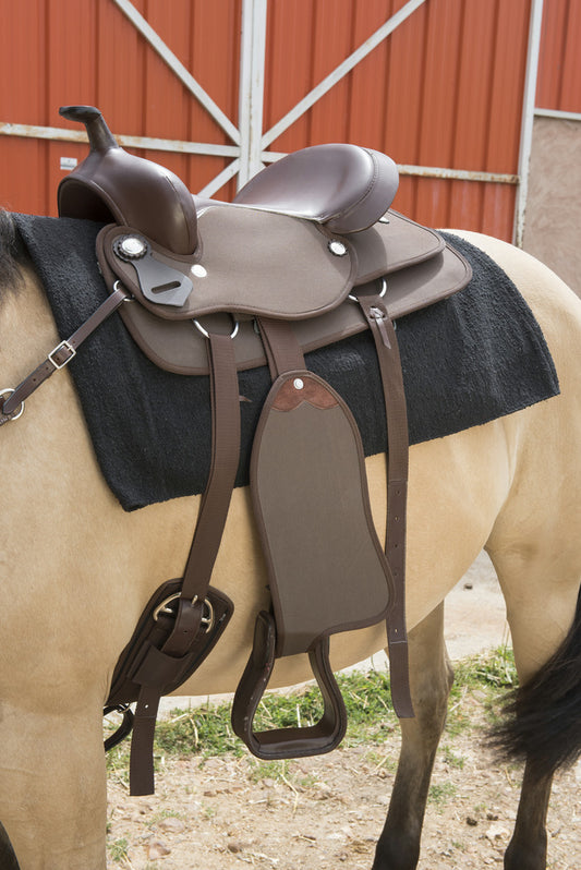 WESTRIDE Synthetic Western saddle