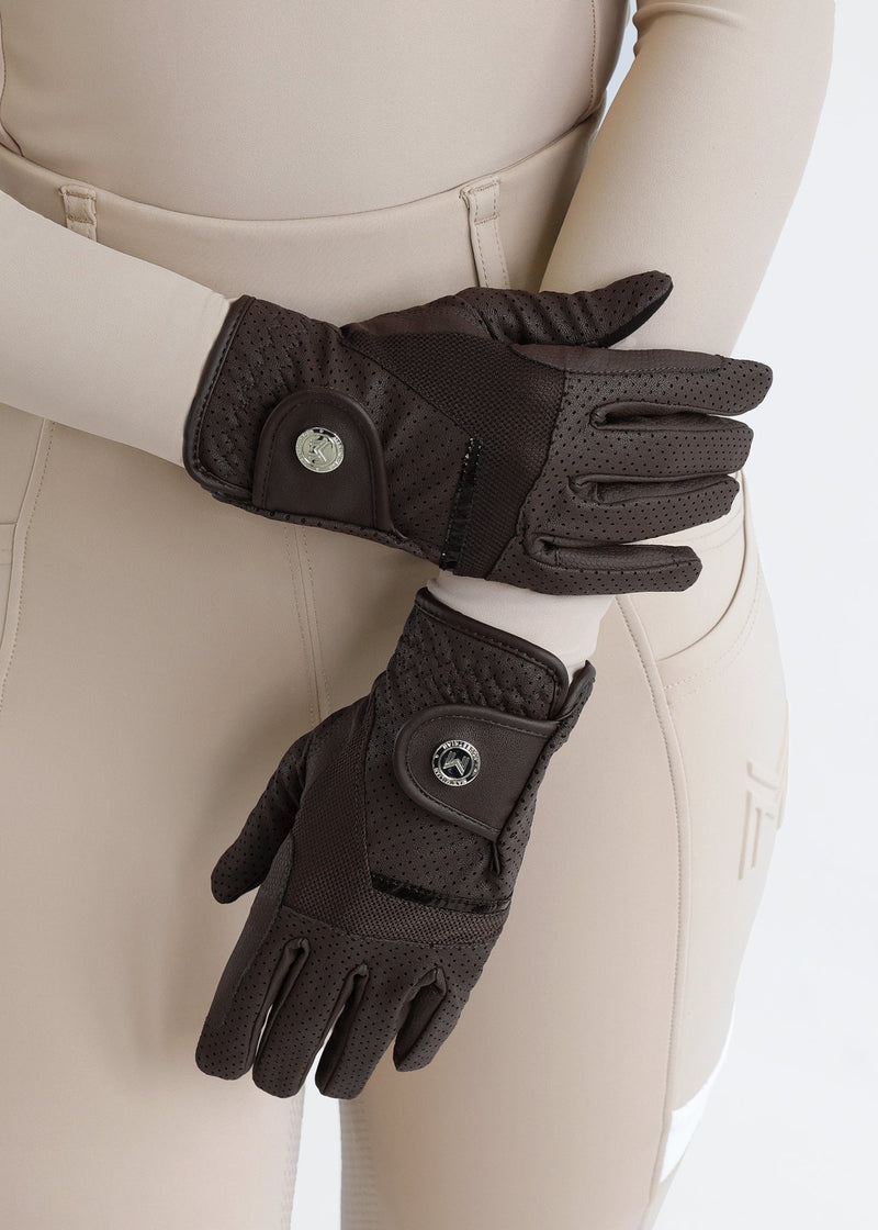 Maximilian Max Riding Gloves (Chocolate)