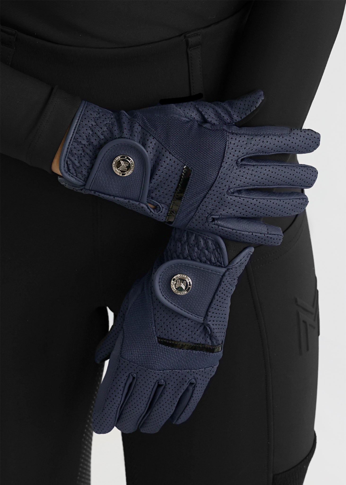 Maxmilian Max Riding Gloves (Navy)