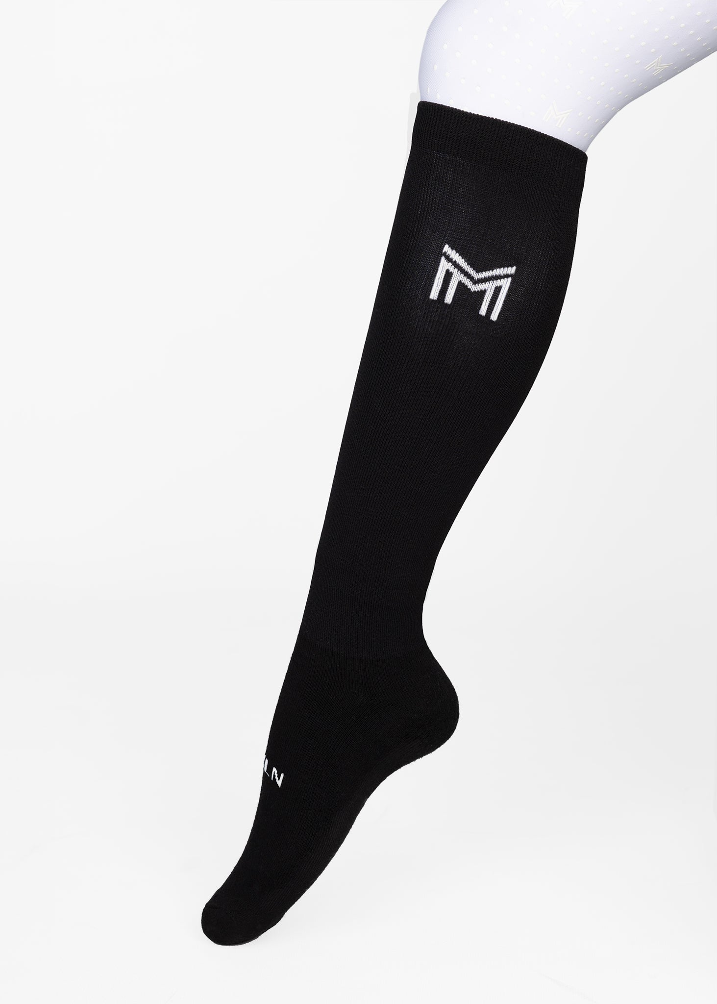Maximilian Flag Ridding Socks (Black)