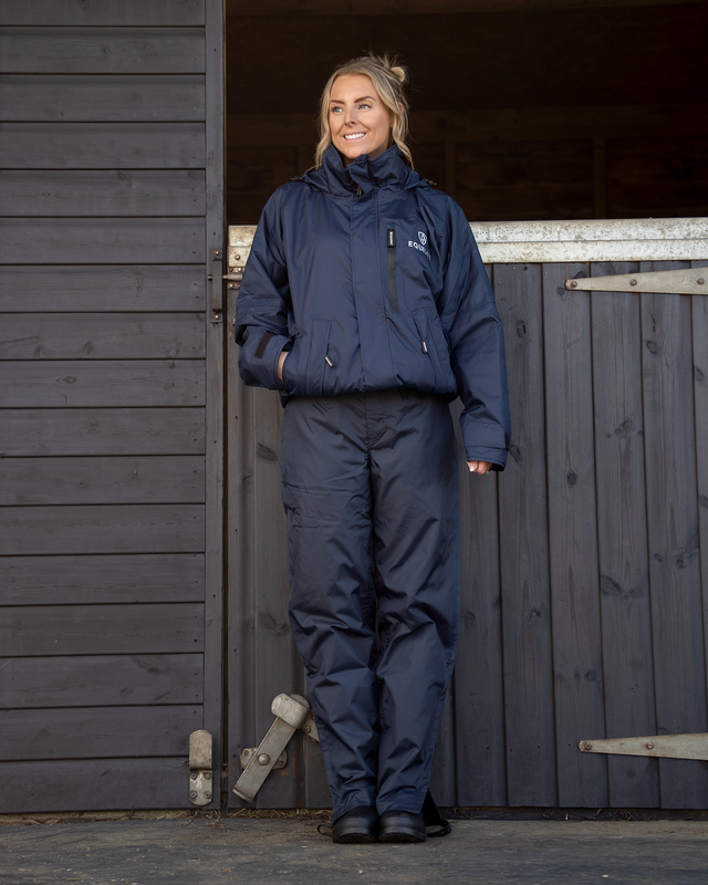 Equidry Waterproof Trousers Fleece Lined | Women's | Navy