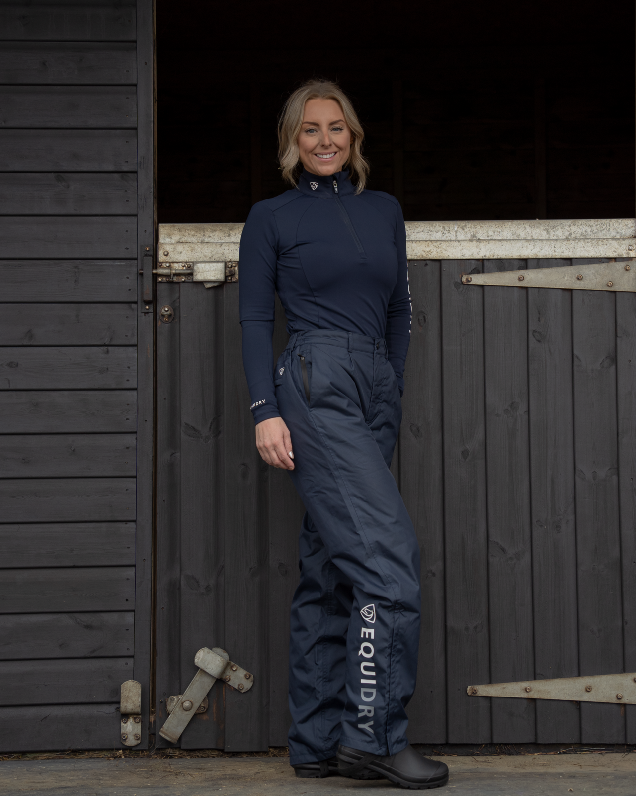 Equidry Waterproof Trousers Fleece Lined | Women's | Navy
