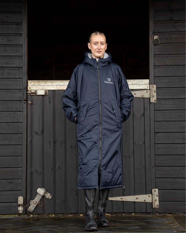 Equidry Original Women's | Thick Fleece | Navy/Grey