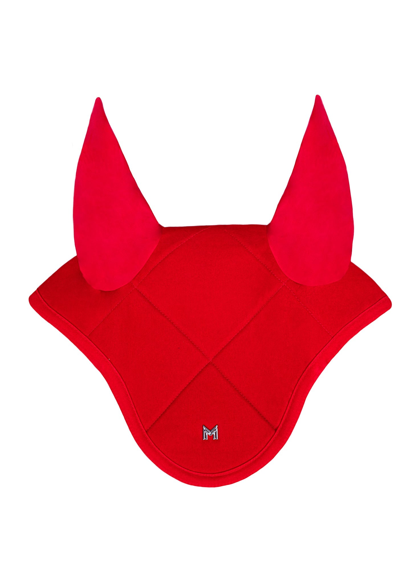 Maximilian Velvet Ear Bonnet (Crimson)