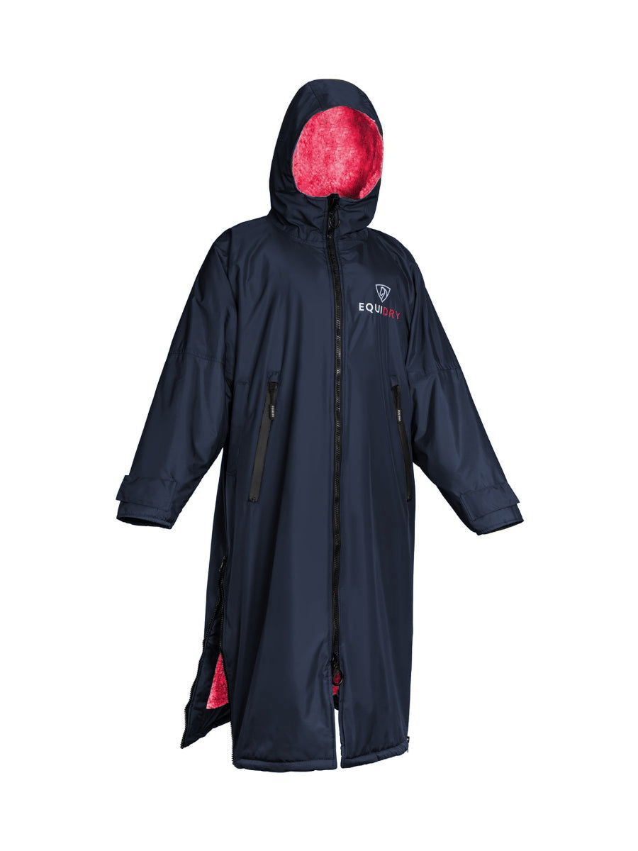 Equidry Original Women's | Thick Fleece | Navy/Raspberry