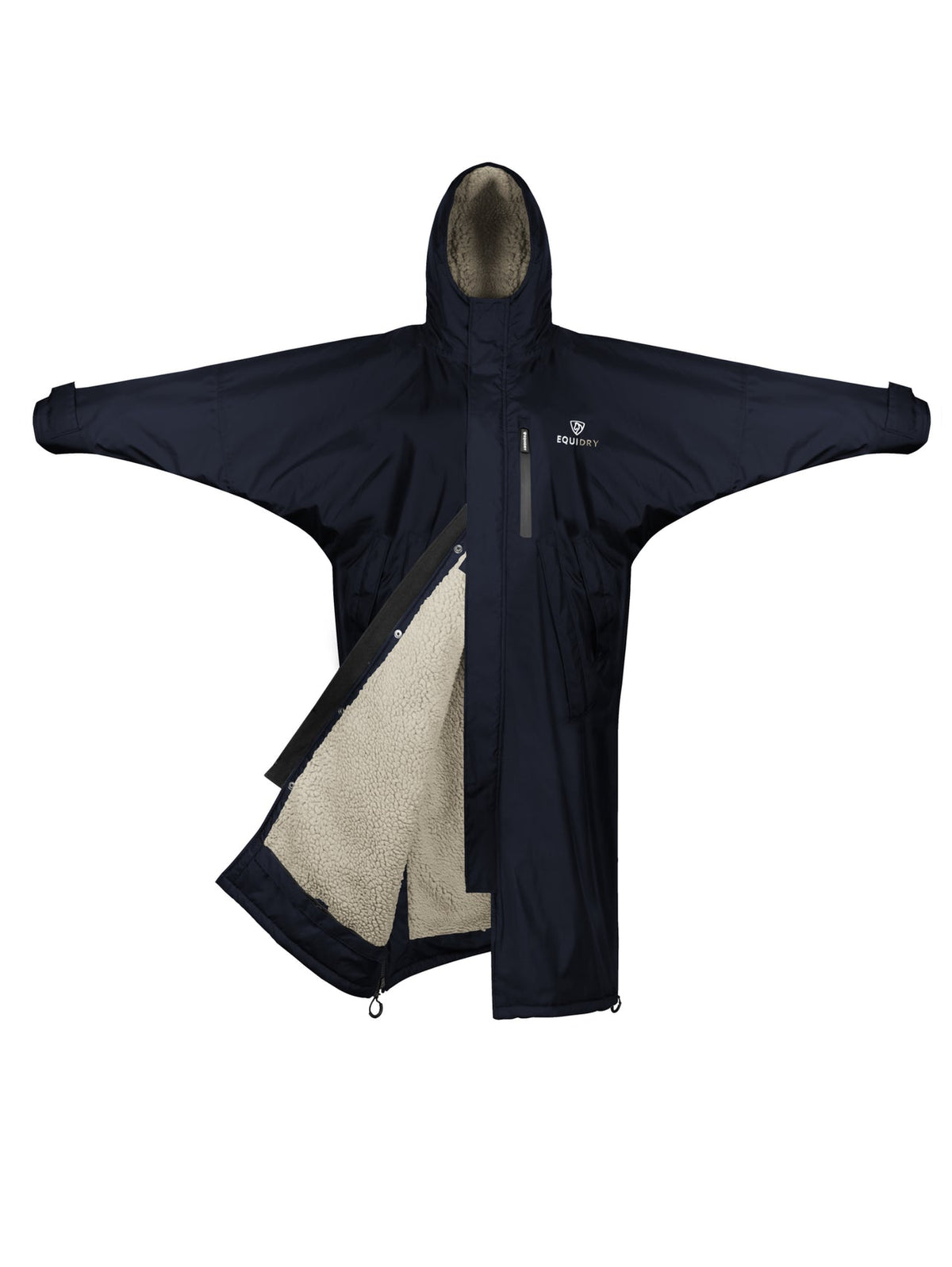 Equidry Evolution Women's | Thick Fleece | Navy/Cream