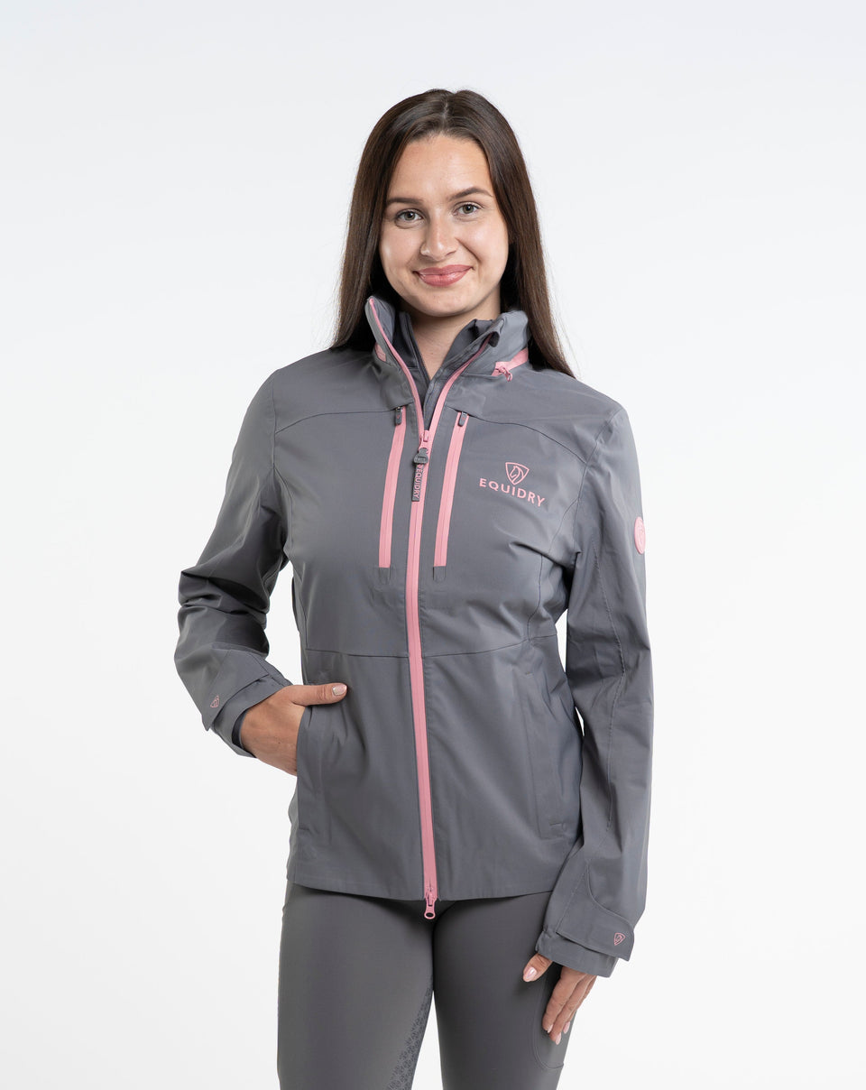 Equidry Varsha Waterproof Riding Jacket | Women's | Grey