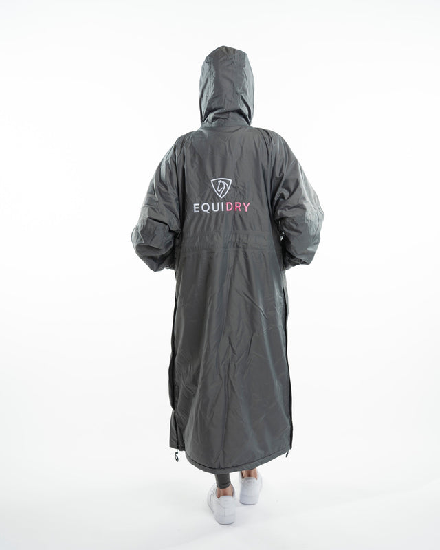 Equidry Evolution Women's | Thin Fleece | Grey/Penelope Pink