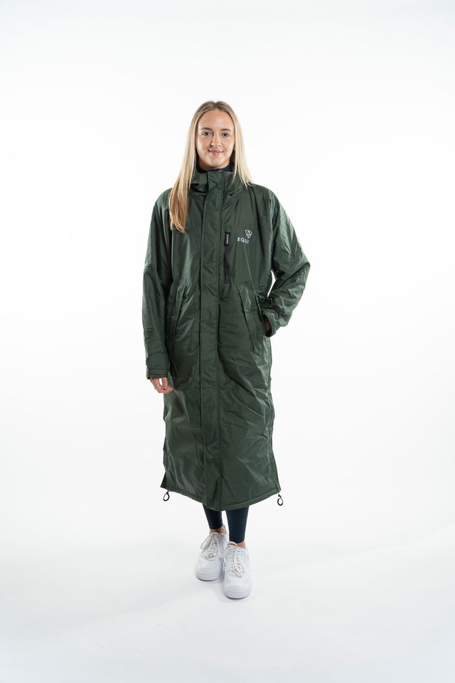 Equidry Evolution Women's | Thin Fleece | Black Forest Green/Grey