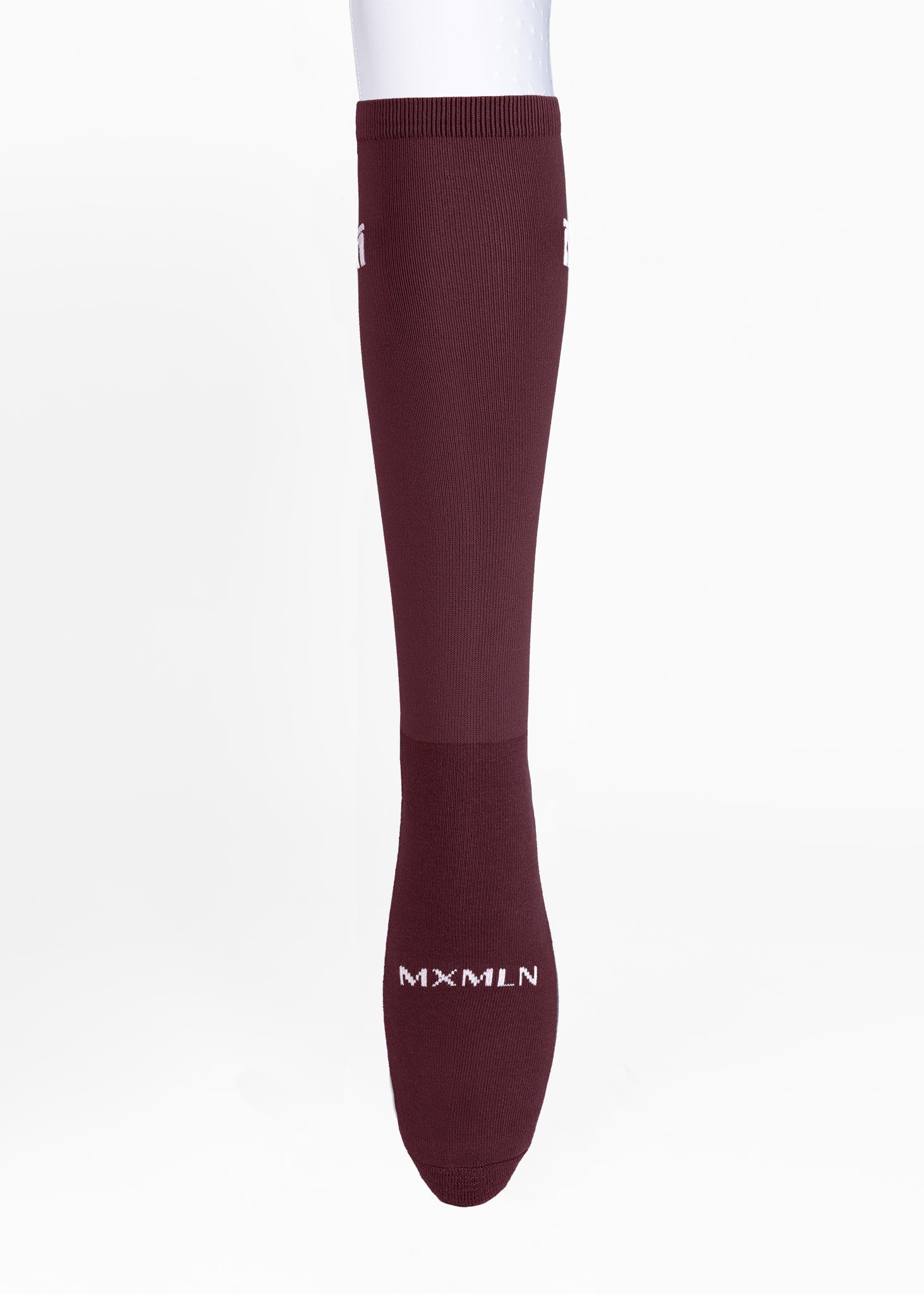 Maximilian Flag Riding Socks (Burgundy)