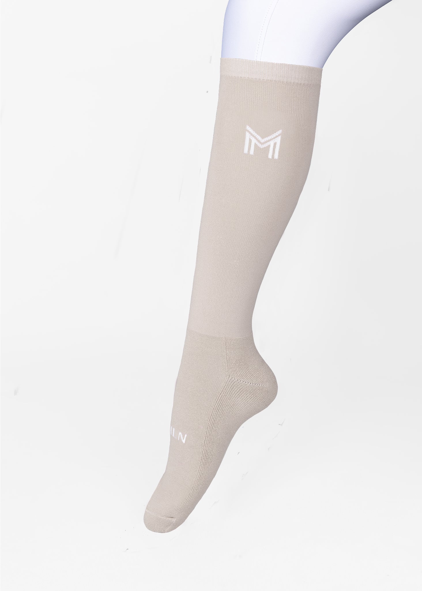 Maximilian Flag Riding Socks (Beige)