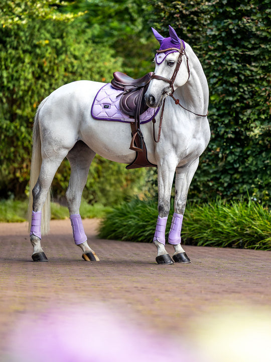 Equestrian Stockholm Jump Saddle Pad Lavender Pearl (Full)