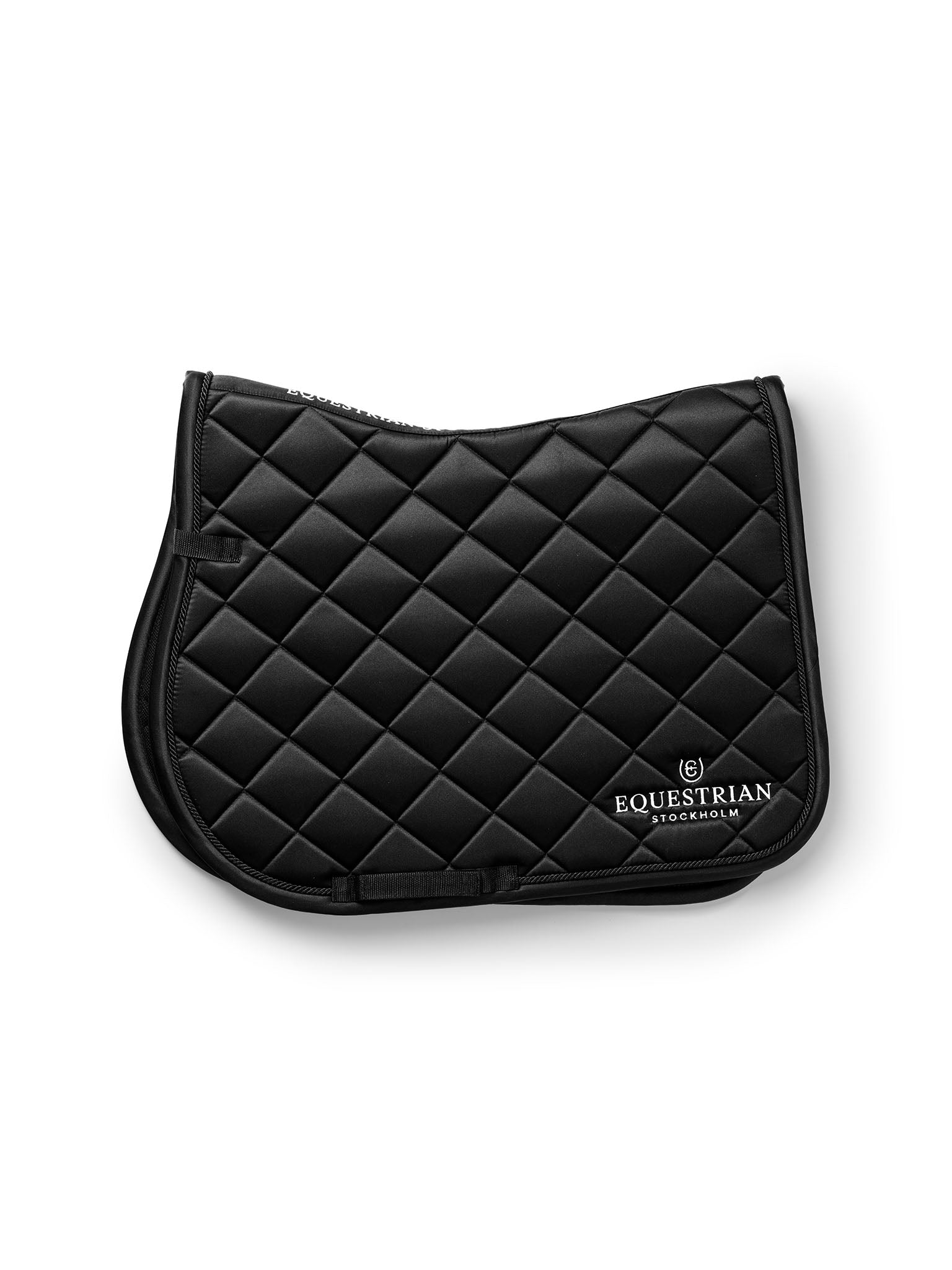Equestrian Stockholm Jump Saddle Pad Line Black