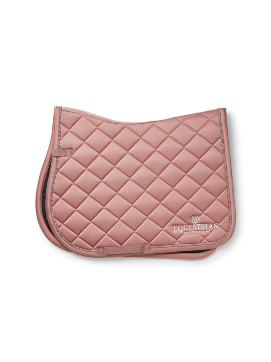 Equestrian Stockholm Jump Saddle Pad Line Pink (Full)