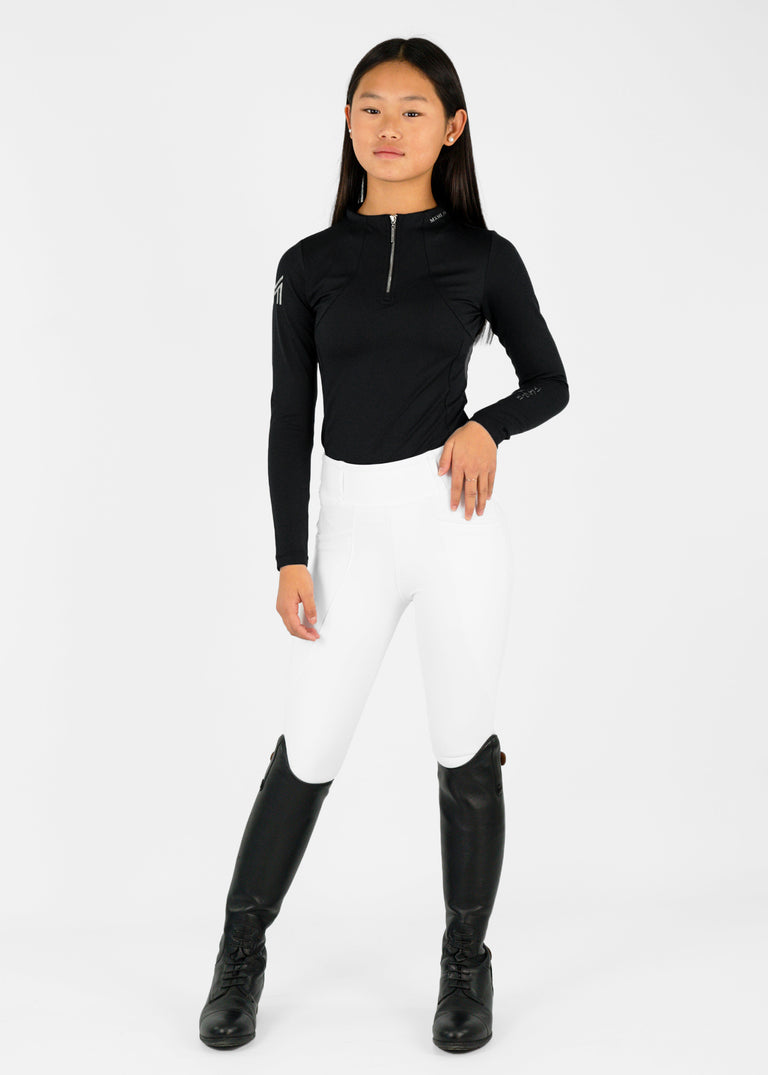 Maximilian YR Long Sleeve Base Layer (Black)