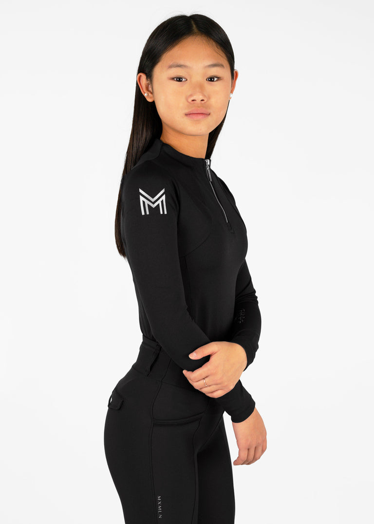 Maximilian YR Long Sleeve Base Layer (Black)