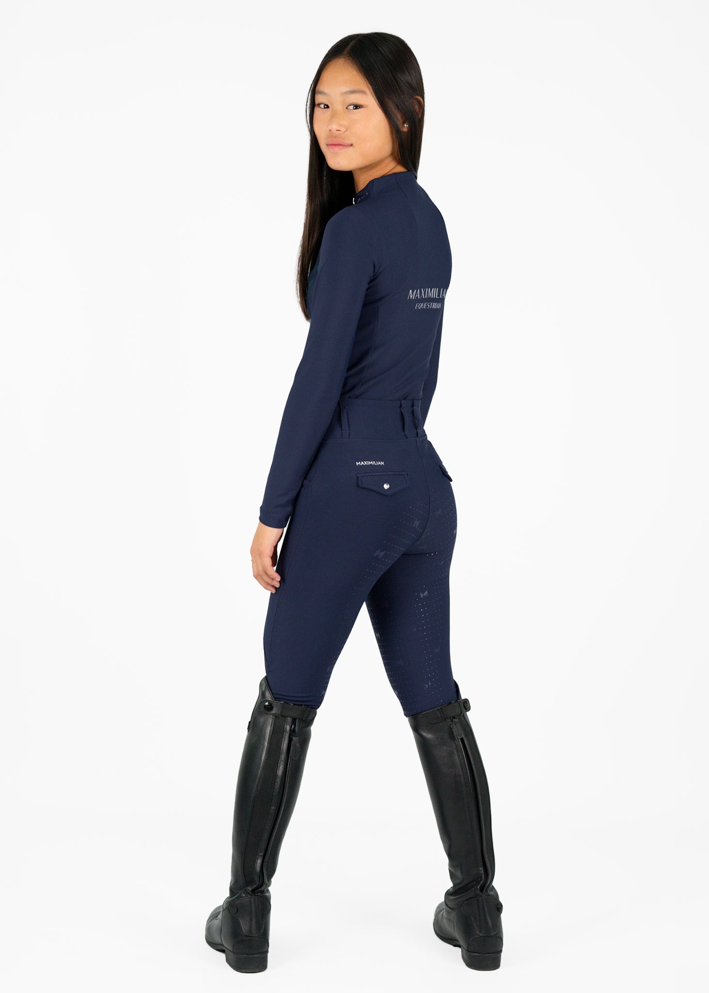 Maximilian YR Pro Riding Leggings (Navy)