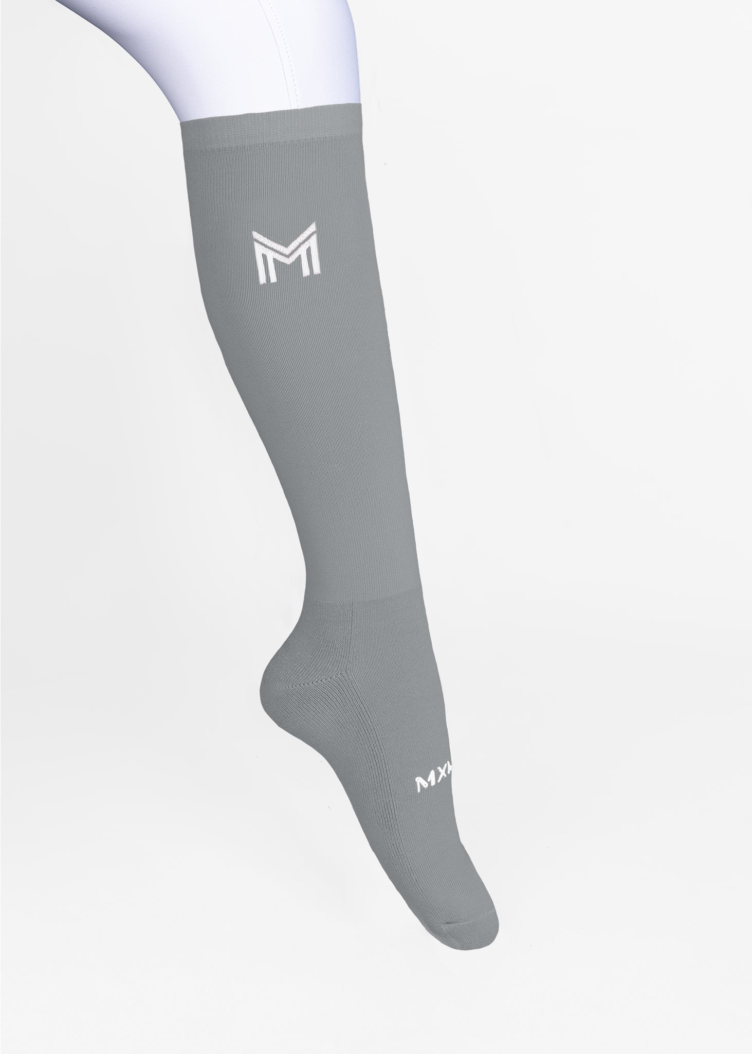 Maximilian Flag Riding Socks (Titanium)