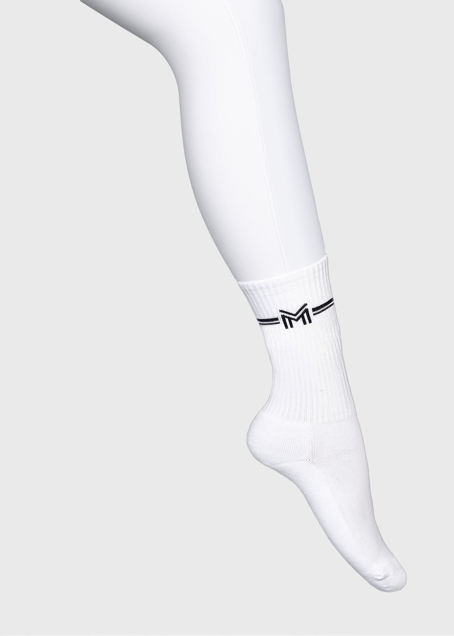Maximilian Rise Sports Socks (White)