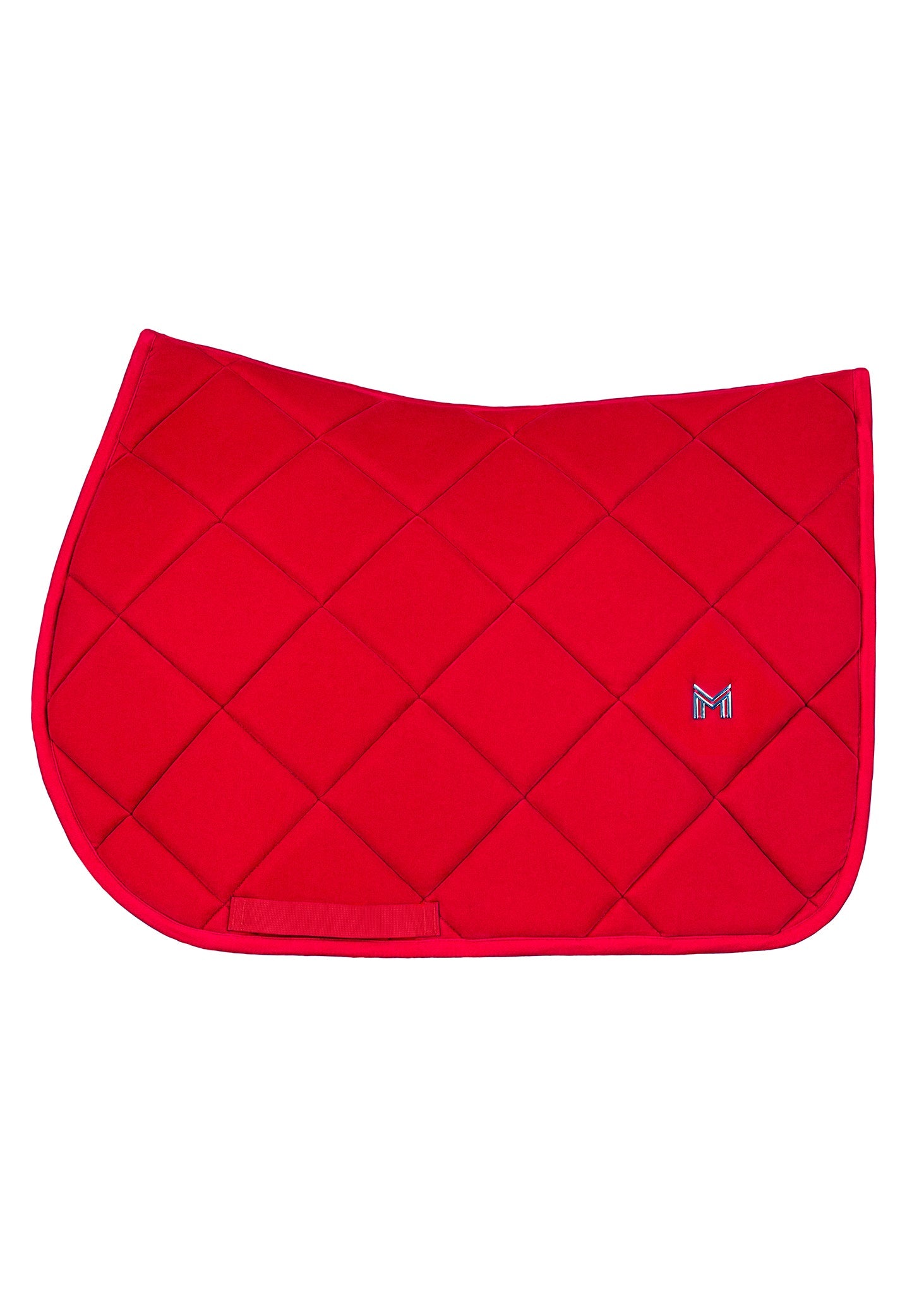 Maximilian Velvet Jumping Saddle Pad (Crimson)